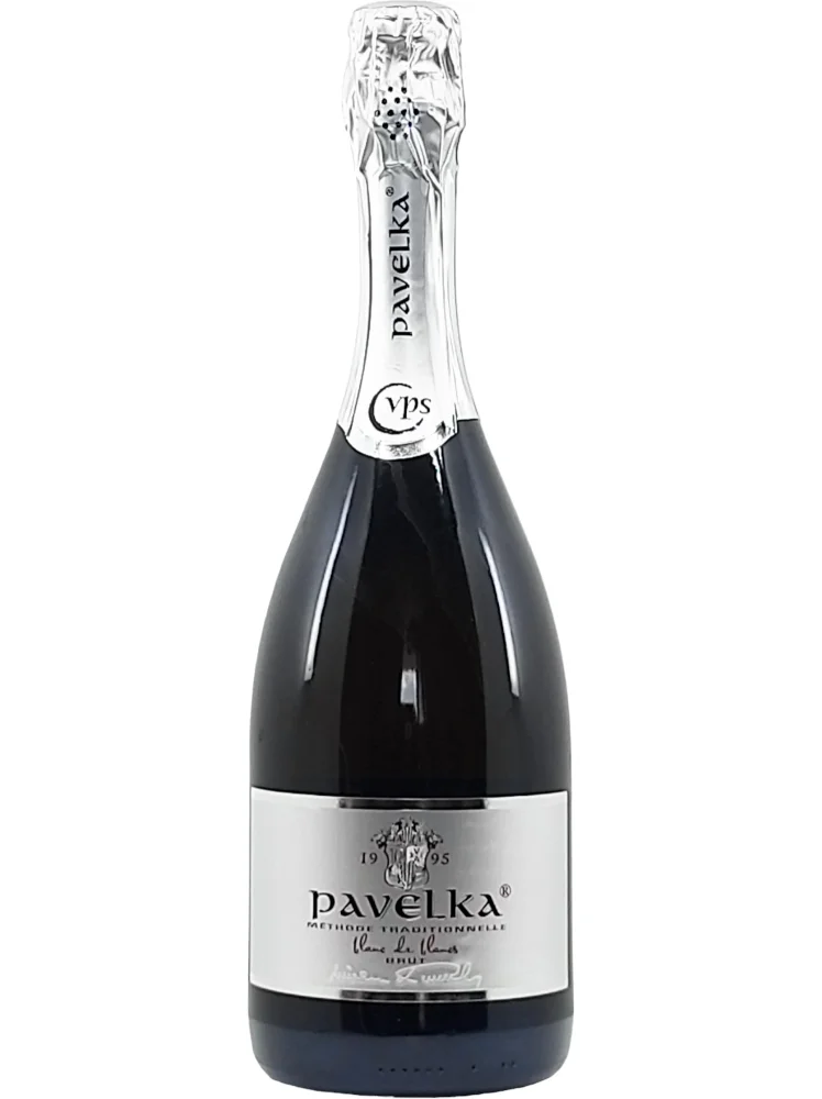 Pavelka a syn Sekt Blanc de blancs brut 12% 0,75 l (čistá fľaša)