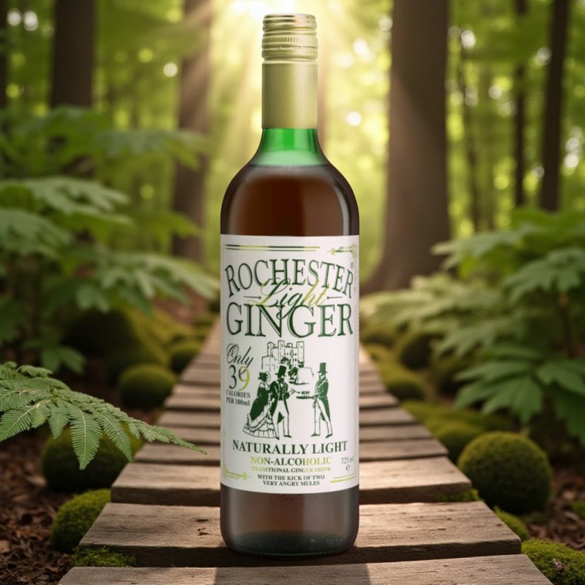 Rochester naturally light Ginger - nealkoholický nápoj (725ml)