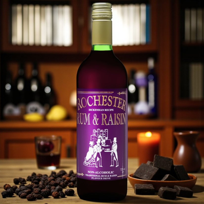Rochester Rum & Raisin - nealkoholický prírodný nápoj (725ml)