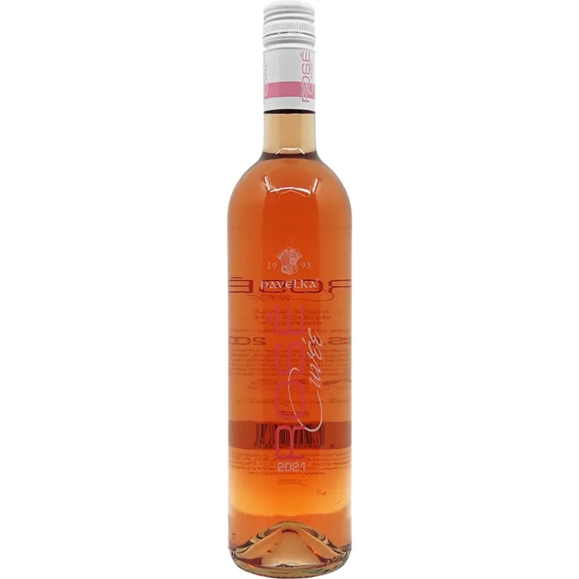 Pavelka a syn Rosé cuvée, r. 2021, akostné víno, suché, 0,75 l