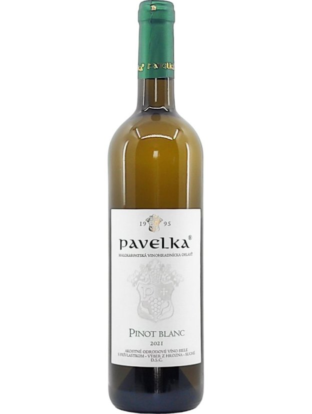 Pinot blanc, r. 2021, suché, 0,75 l