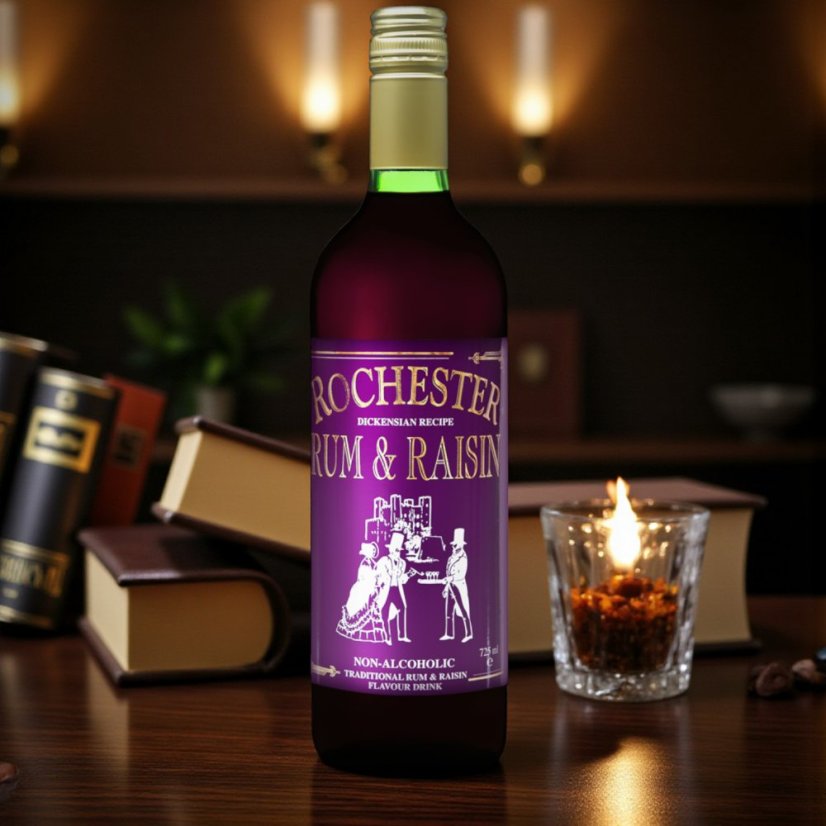 Rochester Rum & Raisin - nealkoholický nápoj (725ml)