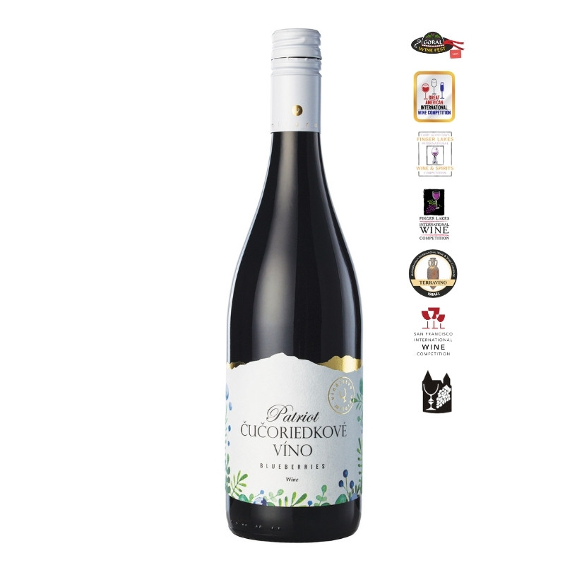 Patriot Blueberry Wine, 0,75 l ::