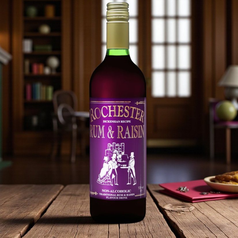 Rochester Rum & Raisin - nealkoholický nápoj (725ml)