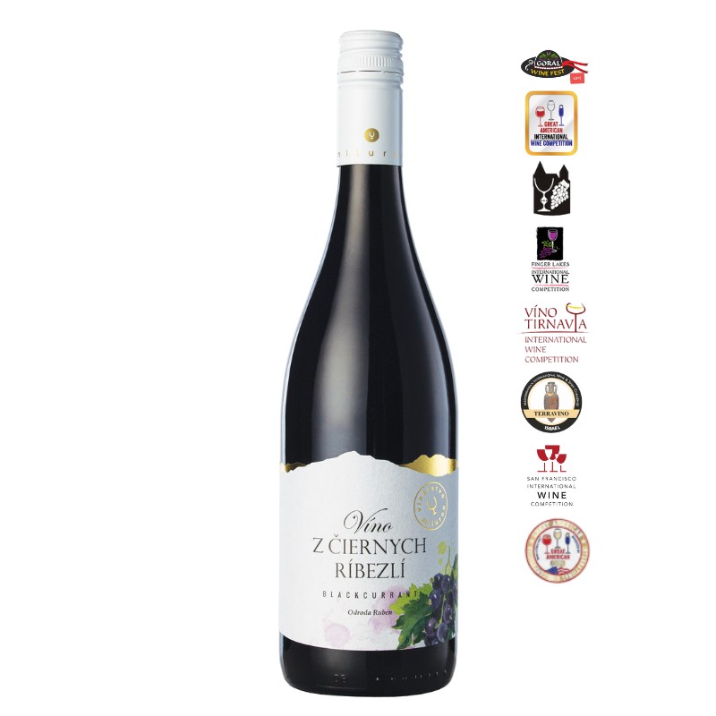 Blackcurrant wine, 0,75 l