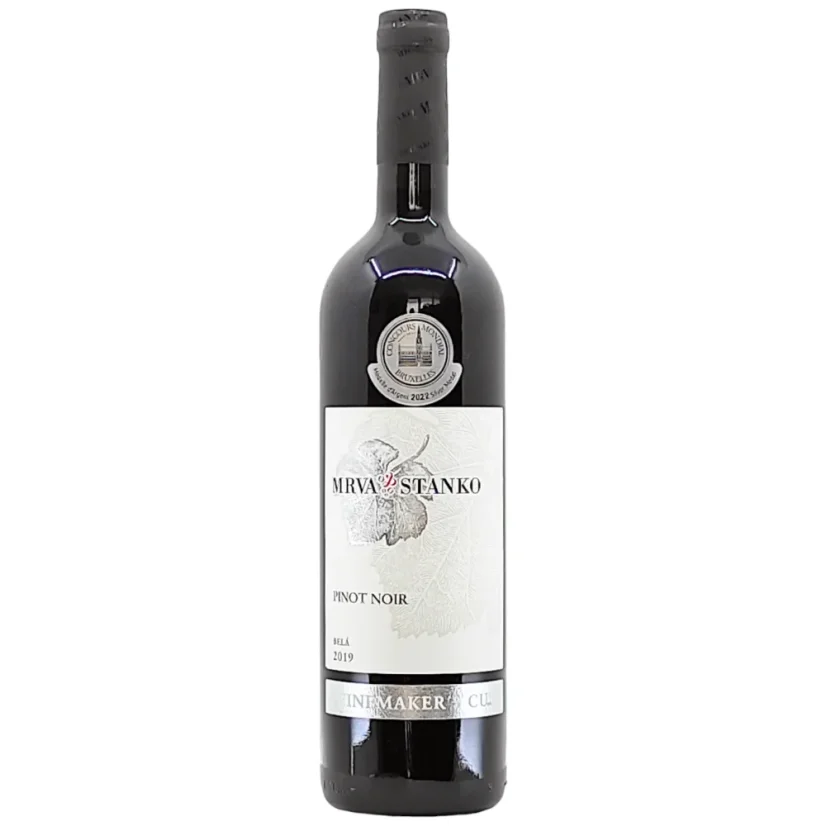 Mrva & Stanko WMC - Pinot Noir - Belá, r. 2019, akostné víno, suché, 0,75 l