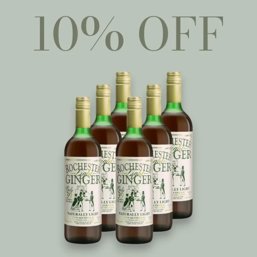 6 x Rochester Ginger Light