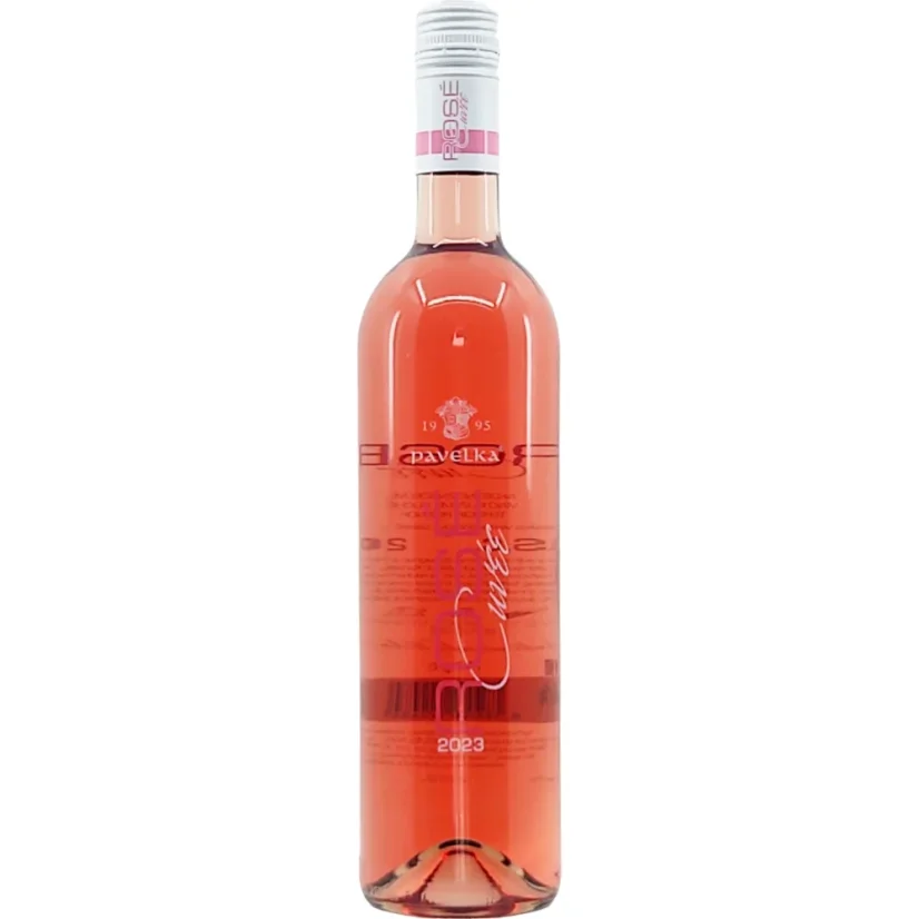 Pavelka a syn Rosé cuvée, r. 2023, akostné víno, suché, 0,75 l