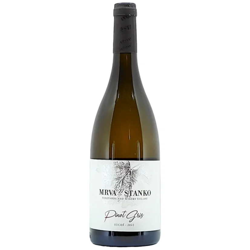 Mrva & Stanko Pinot Gris - Modra, r. 2022, akostné víno, suché, 0,75 l