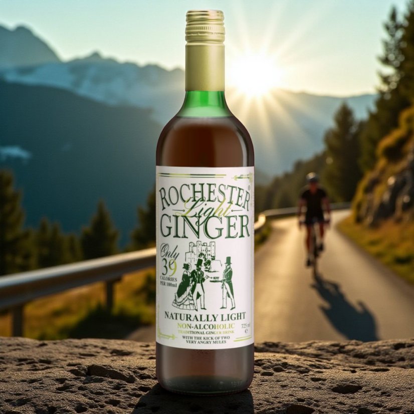 Rochester naturally light Ginger - nealkoholický zázvorový nápoj (725ml)