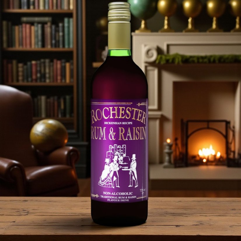 Rochester Rum & Raisin - nealkoholický prírodný nápoj (725ml)