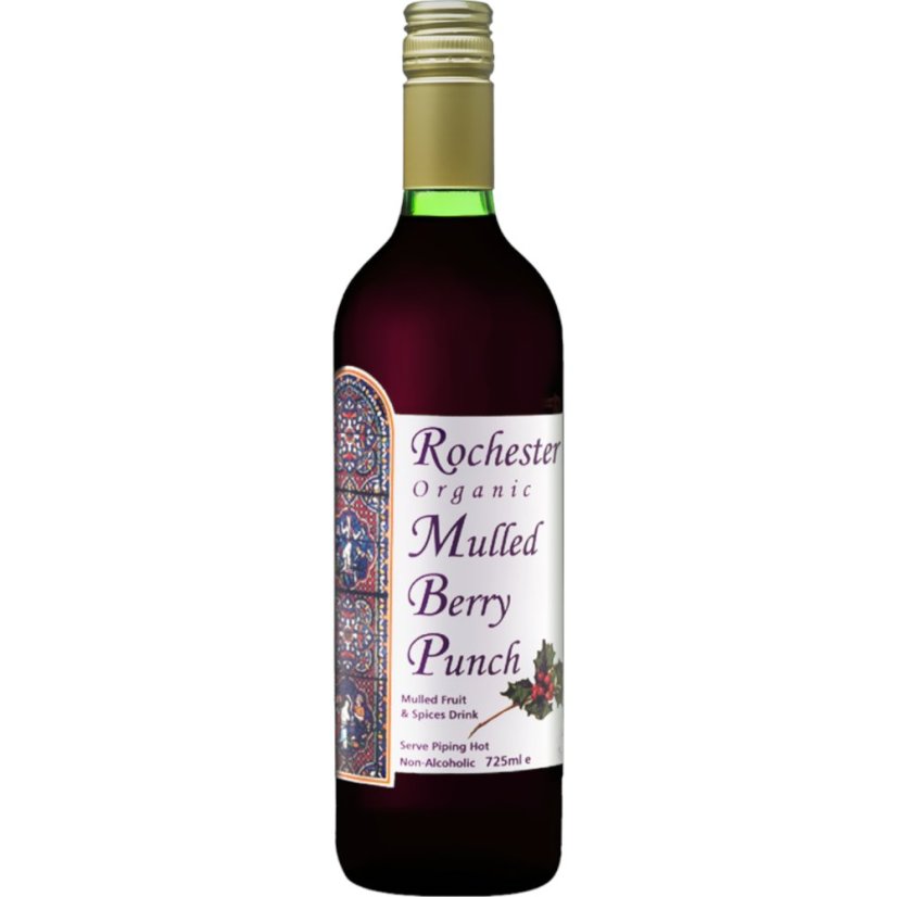 Rochester organic Mulled Berry Punch - nealkoholický prírodný nápoj (725ml)