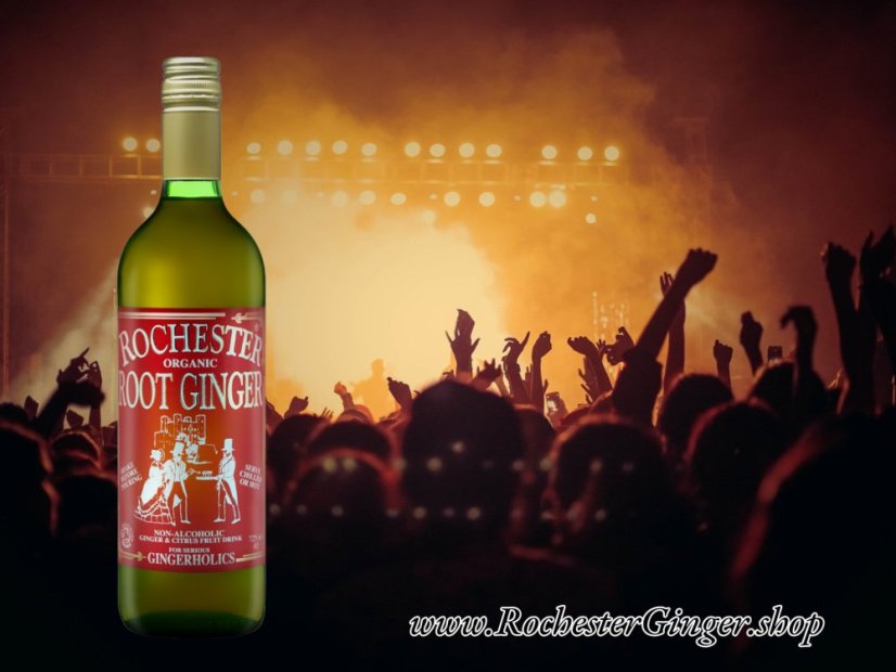Rochester organic Root Ginger - nealkoholický zázvorový nápoj (725ml)