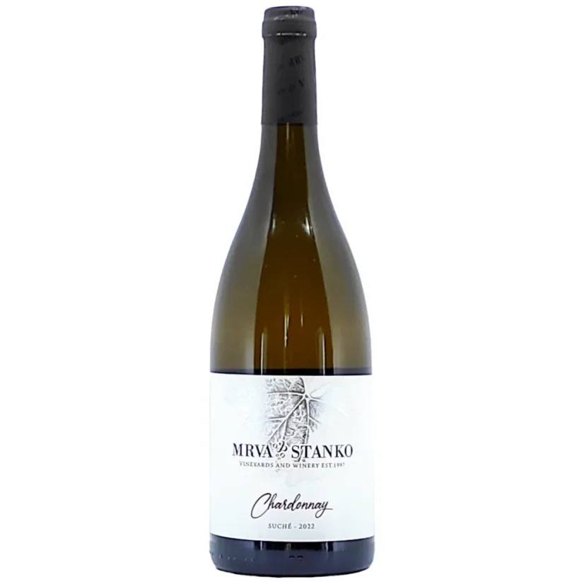 Mrva & Stanko Chardonnay - Južnoslovenská VO, r. 2022, quality wine, dry, 0.75 l