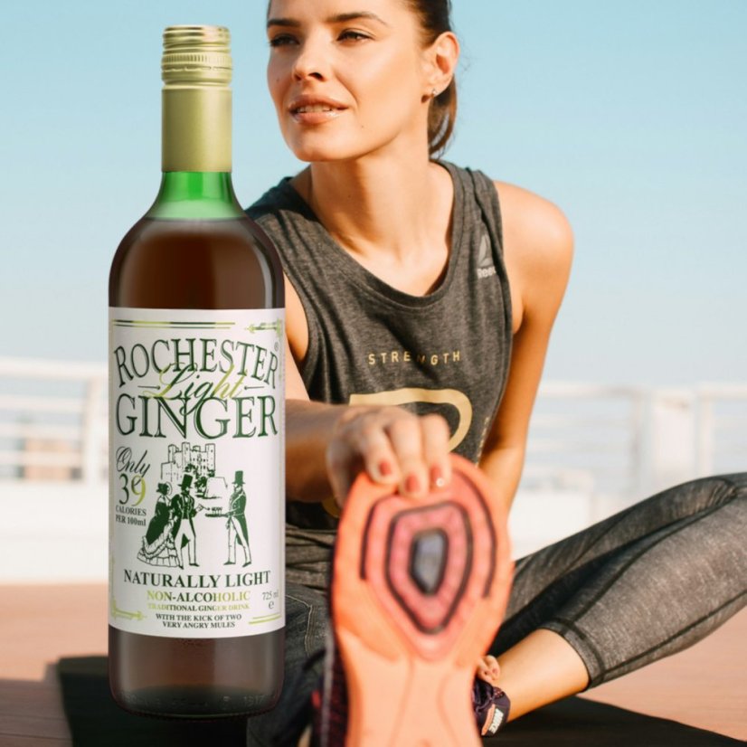 Rochester naturally light Ginger - nealkoholický nápoj (725ml)