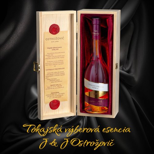 J & J Ostrožovič Tokajská výběrová esence 1999, tokajské víno, 0,5 l