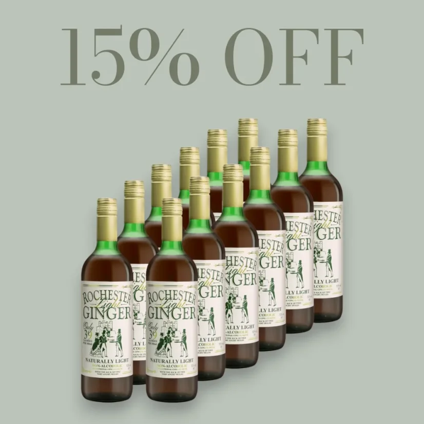 12 x Rochester Ginger Light