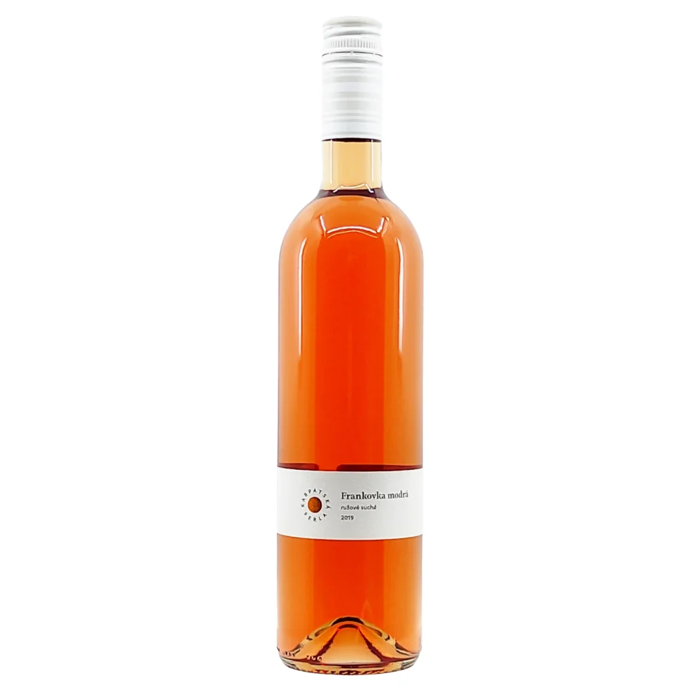 Karpatská Perla Frankovka Modrá Rosé 2019 12% 0,75 l (čistá fľaša)