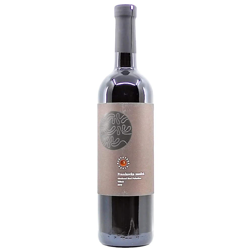 Karpatská Perla Frankovka Modrá 2019 13% 0,75 l (čistá fľaša)