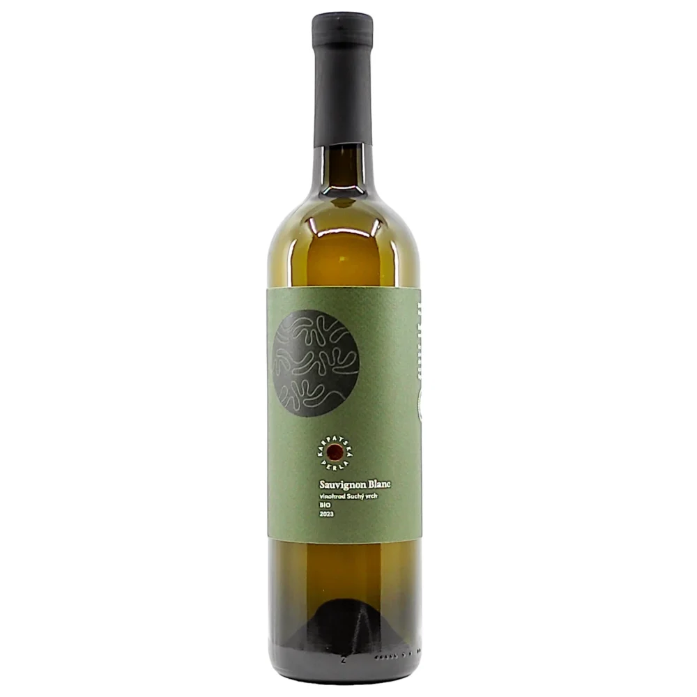 Karpatská Perla Sauvignon blanc BIO 2023 12% 0,75 l (čistá fľaša)